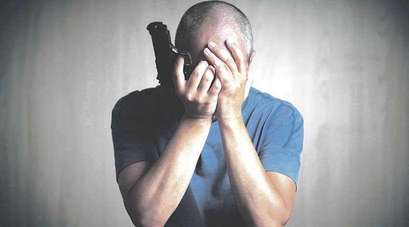 suicidio arma