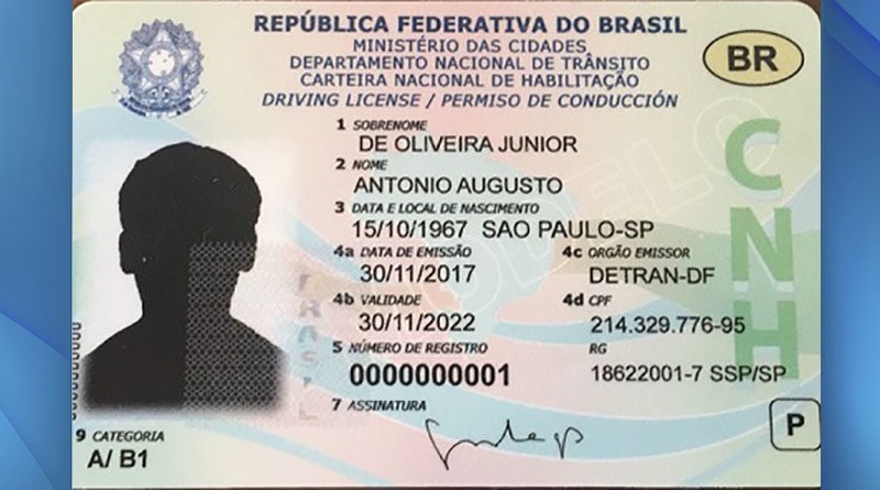 carteira de habilitação copiar