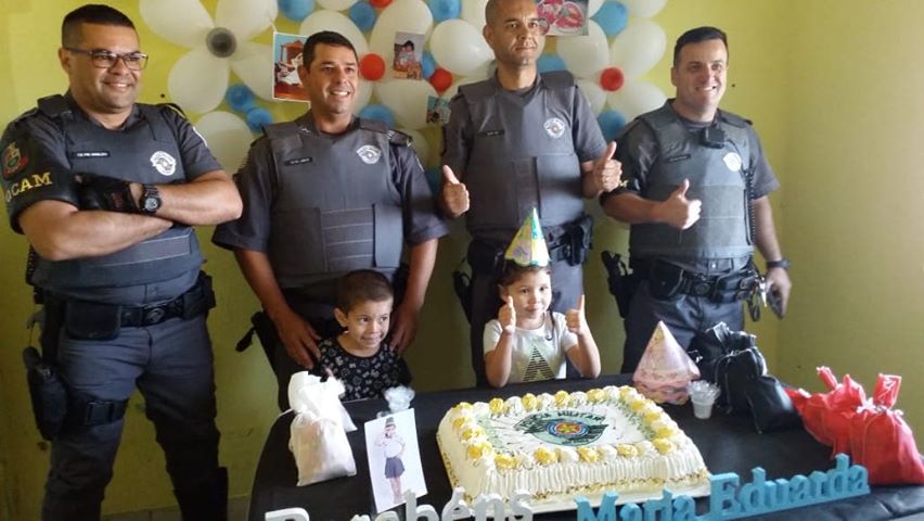PMs no aniversário em varzea paulista 3