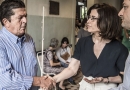 Stephan Necessian e Fernanda Torres