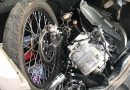 moto desmontada