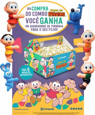 pipoca da monica