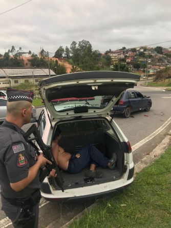 preso pm roubo de carro franco