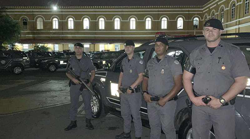 policiais da rota que prenderam ladrões