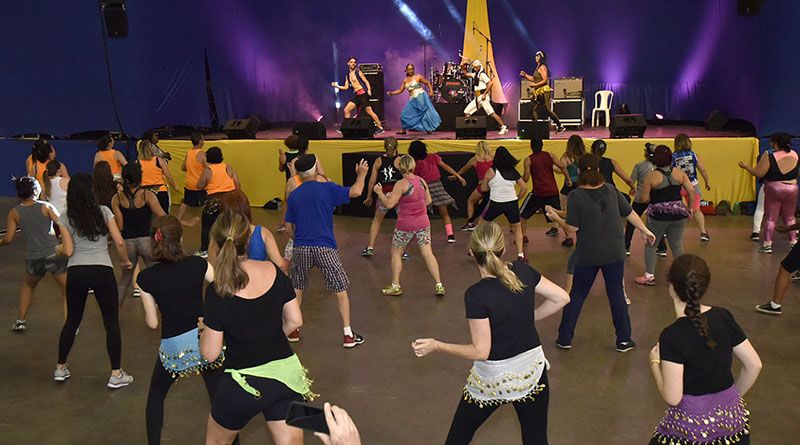 zumba no parque da uva