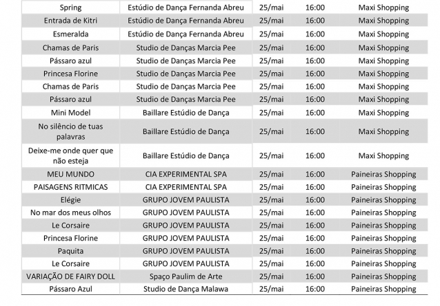 DANÇA NO SHOPPING