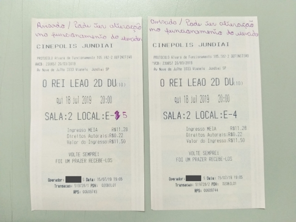CINEMA CINEPOLIS BILHETES