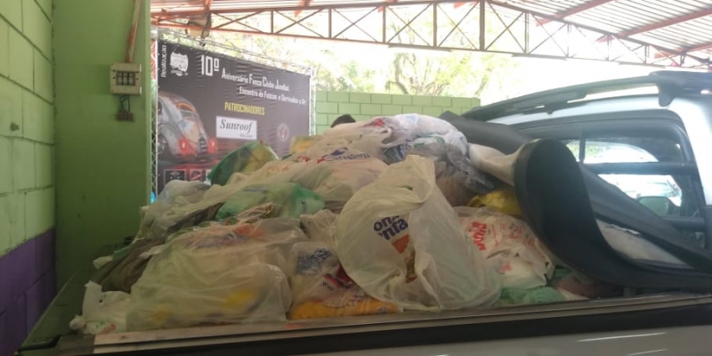 alimentos doados