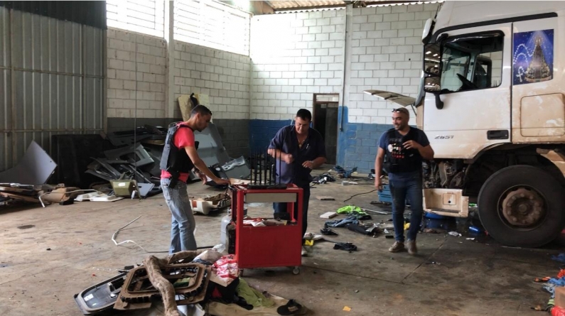 caminhão gigio e dig