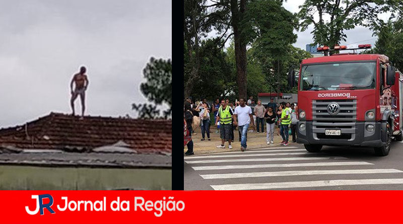 bombeiros homem no telhado copiar