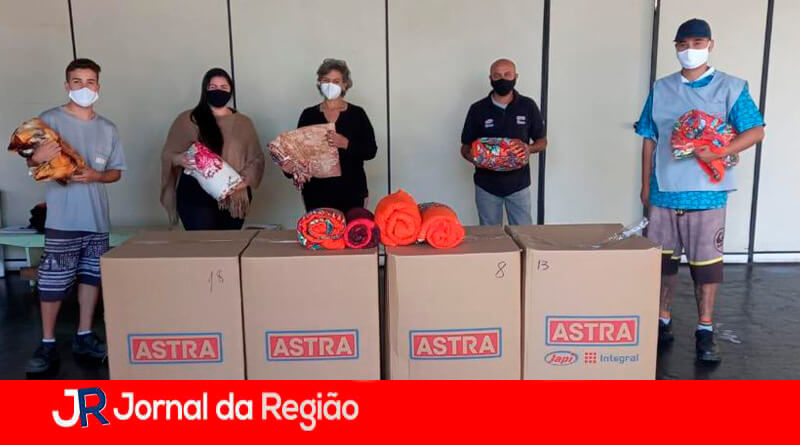 Campanha do agasalho em Campo Limpo Paulista. (Foto: Divulgação)