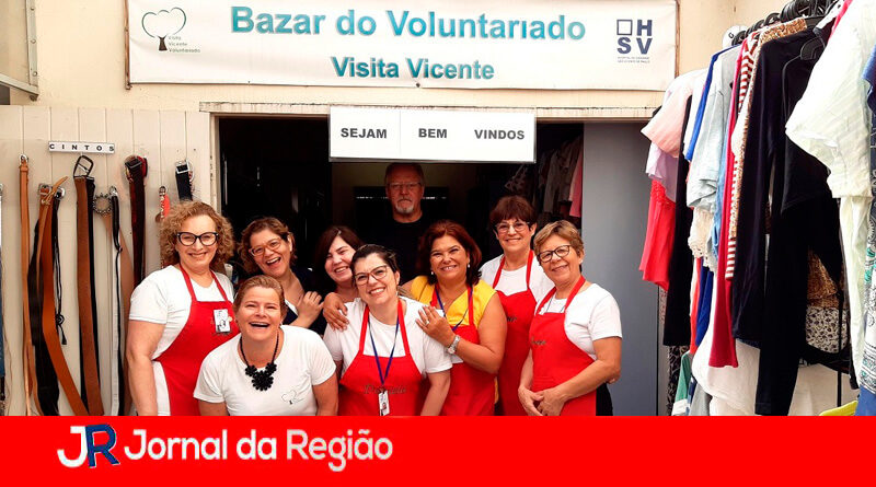 Bazar voluntário do HSV. (Foto: Divulgação)