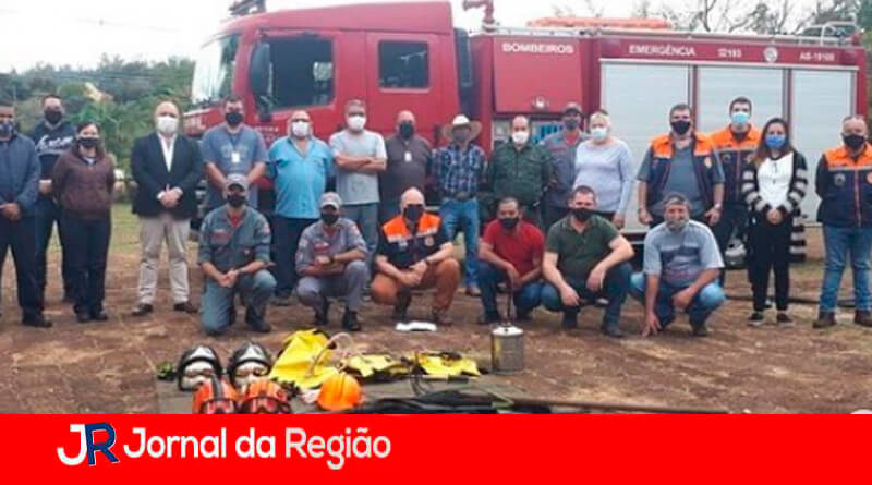 Simulado contra incêndio em Jundiaí. (Foto: Divulgação)