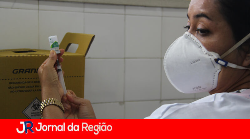 Vacinação em Campo Limpo Paulista. (Foto: Divulgação)