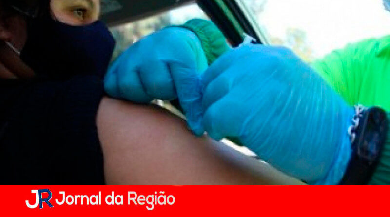 Vacinaçlão em Louveira. (Foto: Divulgação)