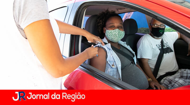 Vacinação em Itupeva. (Foto: Divulgação)