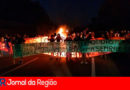 Guarani do Jaraguá bloqueiam a rodovia dos Bandeirantes. (Foto: Divulgação)