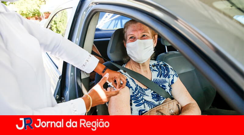 Vacinação em Itupeva. (Foto: Divulgação/Prefeitura de Itupeva)
