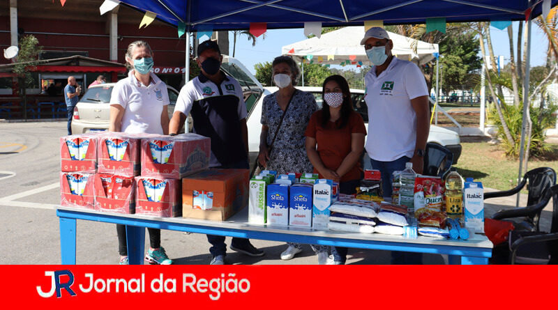 Arrecadação de leite em Campo Limpo Paulista. (Foto: Divulgação)