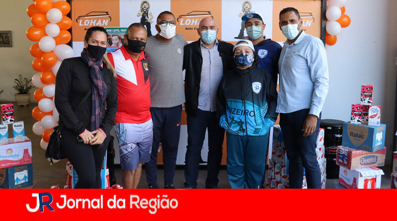 Doação de leite em Campo Limpo Paulista. (Foto: Divulgação)