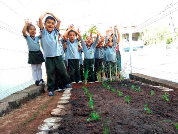 Dia Nacional da Educação Ambiental. (Foto: Divulgação/Prefeitura de Louveira)