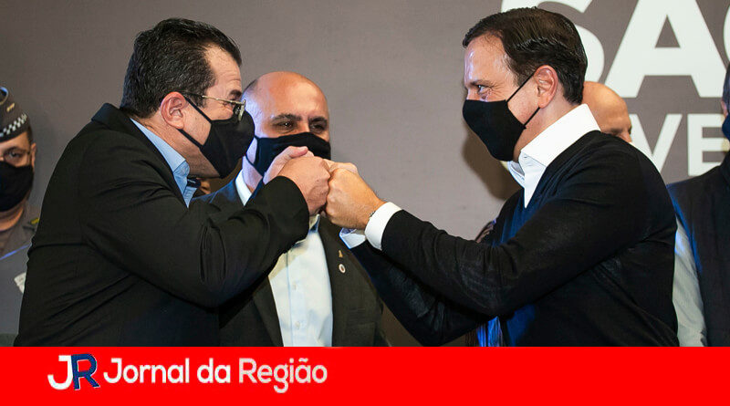 Alexandre Mustafa e João Doria. (Foto: Divulgação)