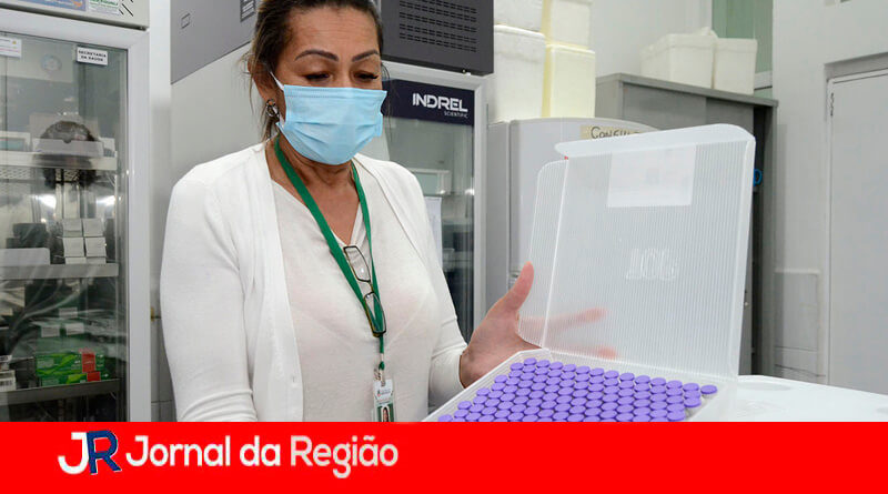 Vacinação Pfizer em Várzea Paulista. (Foto: Divulgação)