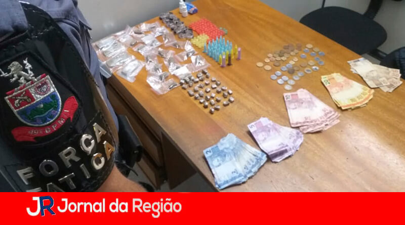 Tráfico de drogas em Várzea Paulista. (Foto: Divulgação)