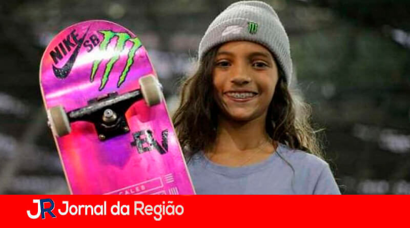 Skatista Rayssa Leal. (Foto: Divulgação)