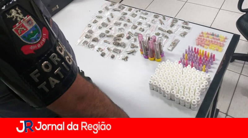 Tráfico de drogas em Várzea Paulista. (Foto: Divulgação)