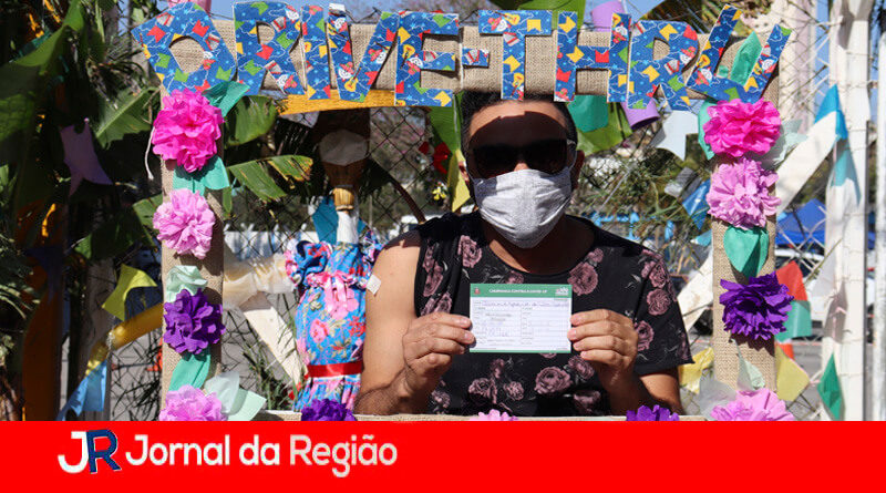 Vacinação em Campo Limpo Paulista. (Foto: Divulgação)
