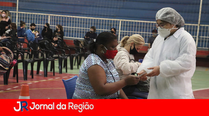 Vacinação em Campo Limpo Paulista. (Foto: Divulgação)