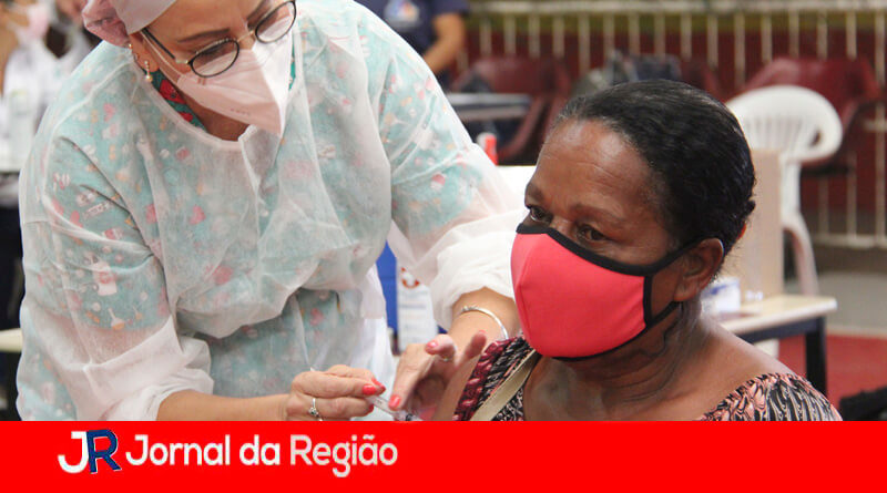 Vacinação em Campo Limpo Paulista. (Foto: Divulgação)