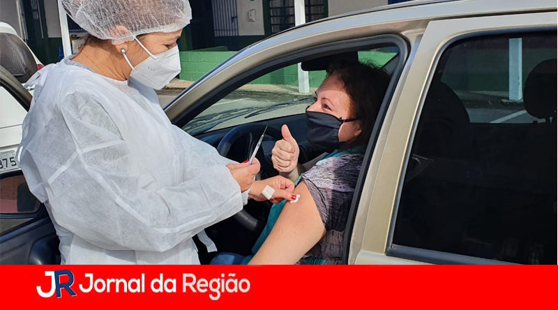Vacinação em Campo Limpo Paulista. (Foto: Divulgação)