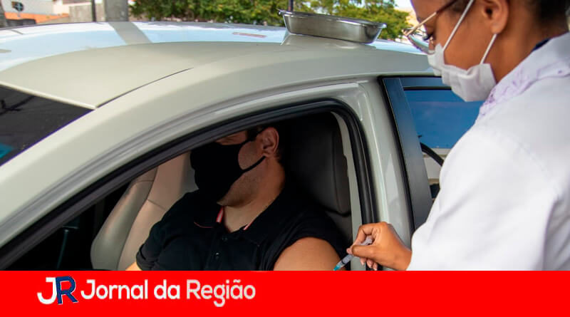 Vacinação em Itupeva. (Foto: Divulgação)
