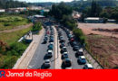 Vacinação em Várzea Paulista. (Foto: Divulgação)