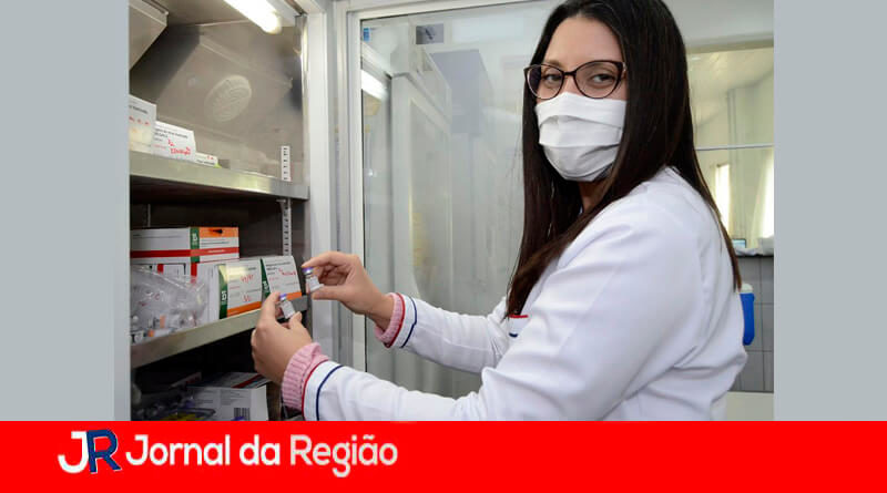 Vacinaçãop em Várzea Paulista. (Foto: Divulgação)