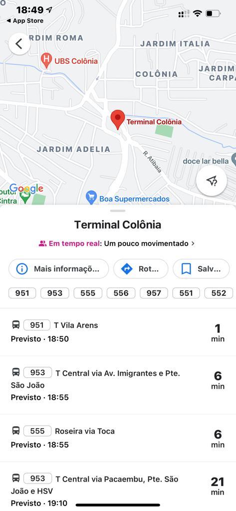 ONIBUS COLONIA