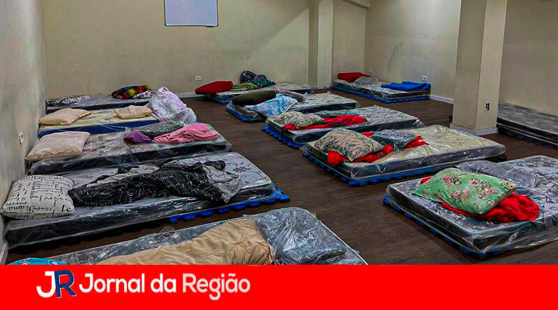 Abrigo em Campo Limpo Paulista. (Foto: Divulgação)