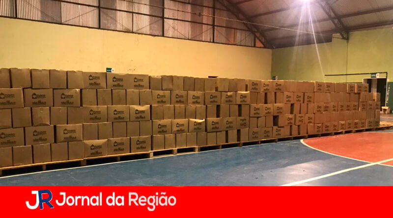 Campo Limpo Paulista recebe cestas básicas. (Foto: Divulgação)