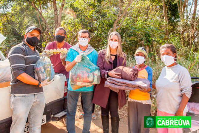 Vacina Solidária em Cabreúva. (Foto: Divulgação)