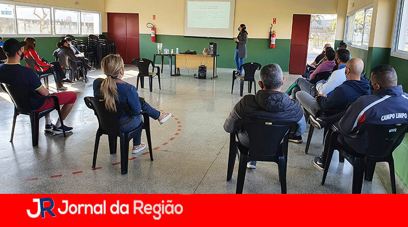 Palestra em Campo Limpo Paulista. (Foto: Divulgação)