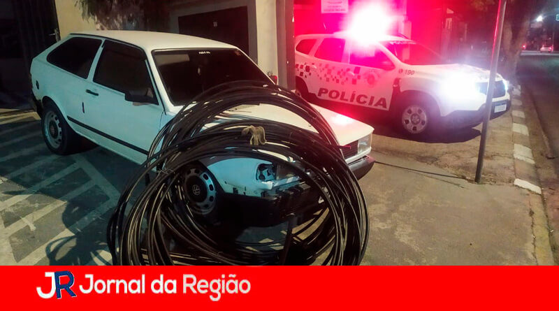 Furto de cabo elétrico. (Foto: Divulgação)