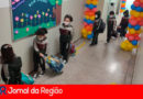Volta às aulas em Louveira. (Foto: Divulgação)