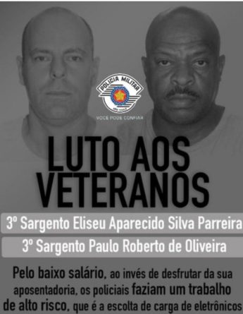 luto policiais