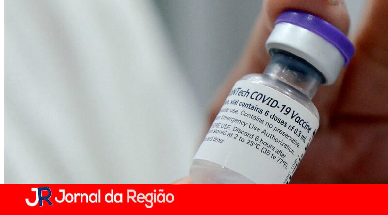 Vacina Pfizer. (Foto: Divulgação/Várzea Paulista)
