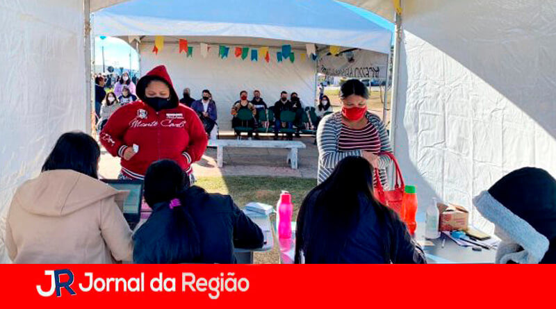 Vacinação em Cabreúva. (Foto: Divulgação)