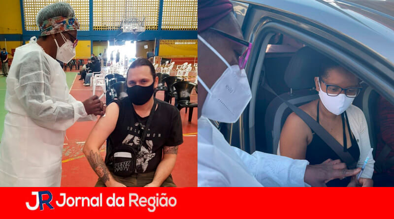 Vacinação em Campo Limpo Paulista. (Foto: Divulgação)