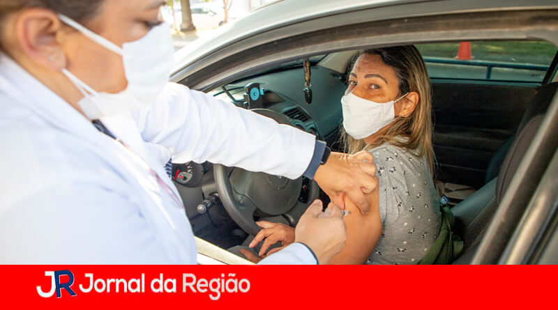Vacinação em Itupeva. (Foto: Divulgação)