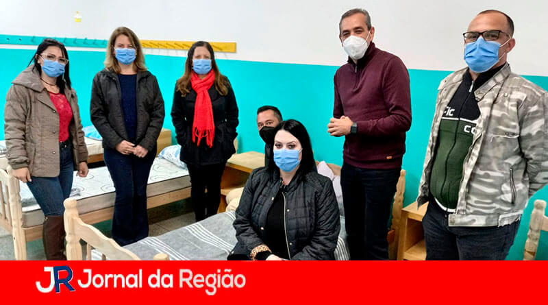 Abrigo em Várzea Paulista. (Foto: Divulgação)